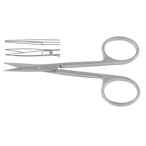 Precision Iris Scissor Straight - 9 cm (3 1/2 inches)