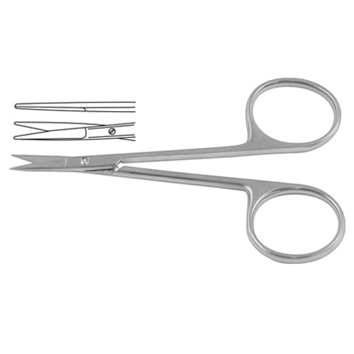 Bonn Iris Straight Scissors - Precision Surgical Tool