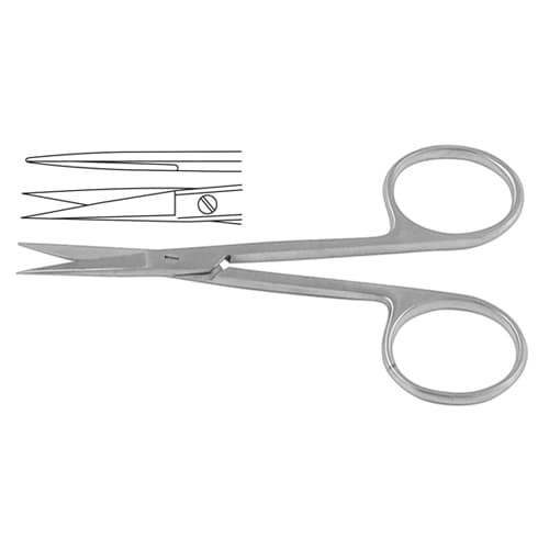 Precision Iris Scissors - 11.5 cm (4 1/2")