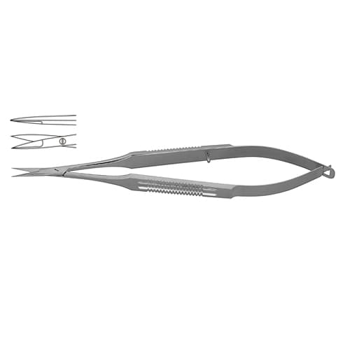 Precision Micro Scissors with Straight Blades