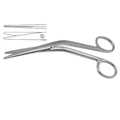 Premium Cottle Nasal Scissors, 16 cm - Stainless Steel