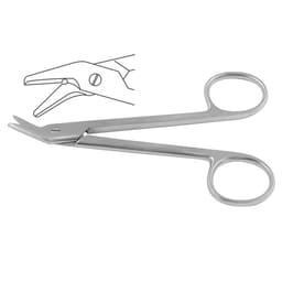 Universal Angled Wire Cutting Scissors - 12 cm