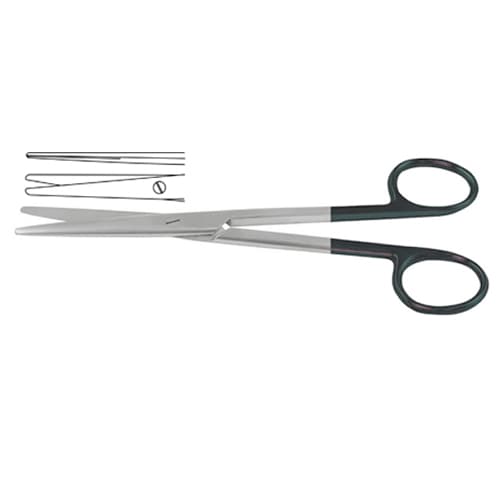 High-Precision Mayo-Stille Dissecting Scissors - Straight, 17 cm