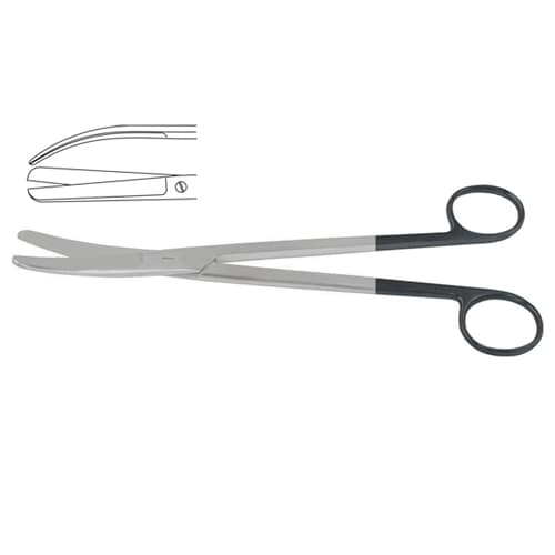 Sims SuperEdge™ Curved Gynecological Scissors - 23 cm (9 inches)