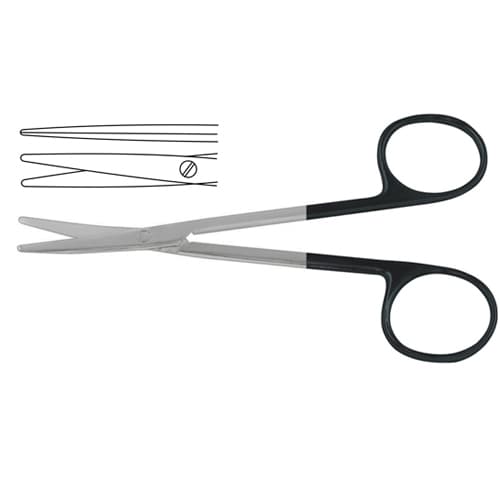 Metzenbaum SuperEdge Dissecting Scissors - Straight, Blunt/Blunt, 11.5 cm