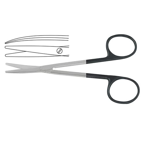 Metzenbaum SuperEdge™ Curved Dissecting Scissor (Blunt/Blunt) 11.5 cm - Stainless Steel