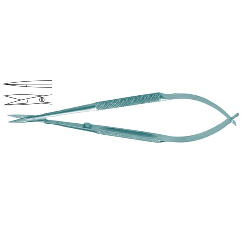 Precision Curved Round Micro Scissor