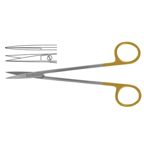 UltraCut™ TC Kelly Operating Scissor, Straight, 16 cm (6 1/4 inches)
