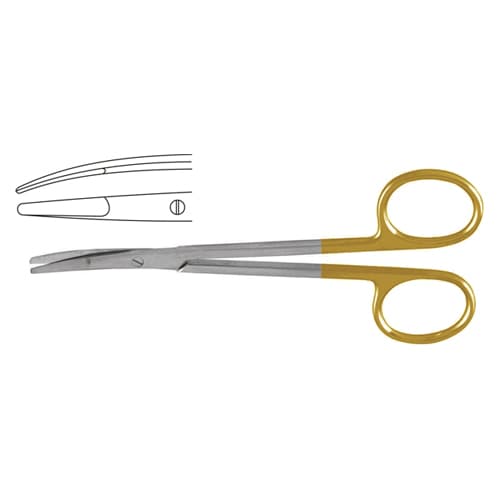 UltraCut™ TC Ragnell Dissecting Scissors, Curved 12.5 cm (5 inches)