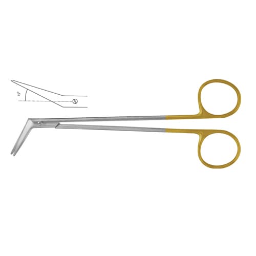 UltraCut™ TC DeBakey Angled Vascular Scissors - 25° - 23 cm - Stainless Steel