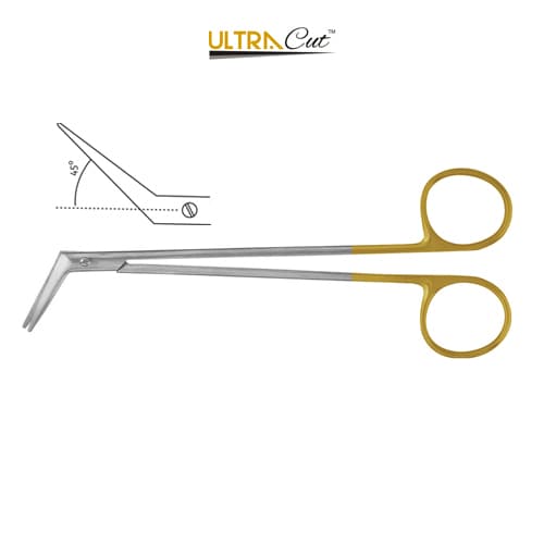 TC DeBakey Vascular Scissors - 45° Angled, 18.5 cm