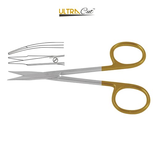 UltraCut™ TC Stevens Tenotomy Scissors - Curved, Blunt/Blunt 10.5 cm (4 1/4")