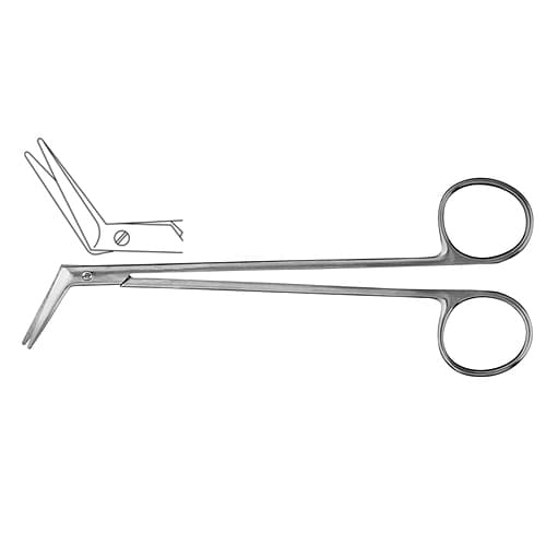 DeBakey Angled Vascular Scissors - High Precision Surgical Instrument