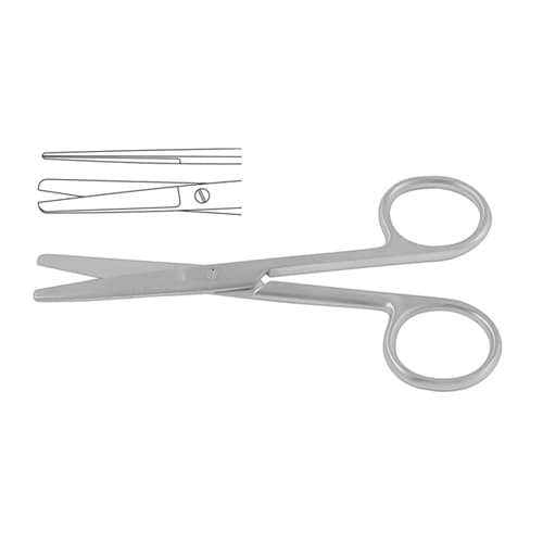 Precision Operating Scissors - Straight, Blunt/Blunt 20.5 cm