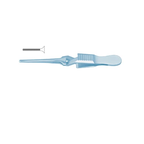 DeBakey-Diethrich Atraumatic Bulldog Clamp - Titanium, Straight 45 mm Jaw