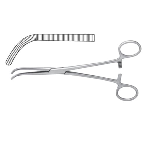 Mixter-O'Shaughnessy Curved Dissecting and Ligature Forceps - 18.5 cm (Stainless Steel)