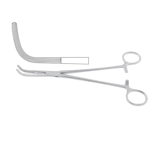Mc Quigg-Mixter Dissecting and Ligature Forceps - Right Angled, Stainless Steel