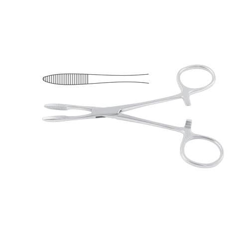 Pean Hemostatic Forceps - 16 cm (6 1/4 inch)