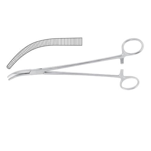 Moynihan Curved Hysterectomy Forceps