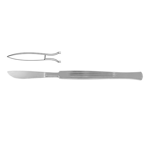 Precision Dissecting and Operating Knife with Metal Handle