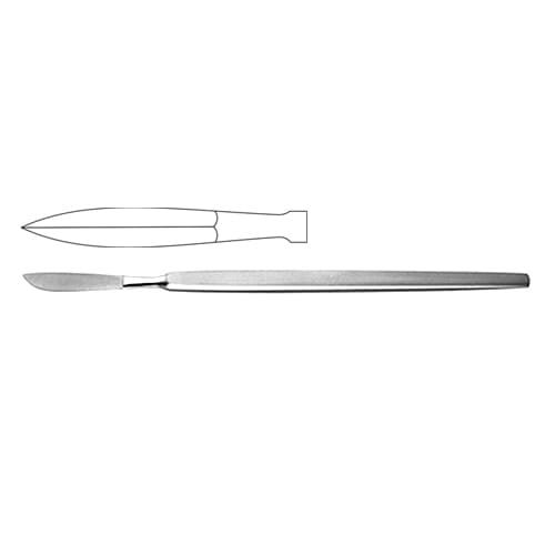 Dieffenbach Dissecting Knife / Operating Knife with Metal Handle