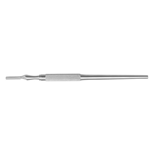 Precision Scalpel Handle No. 3 - Solid, 14.5 cm Stainless Steel