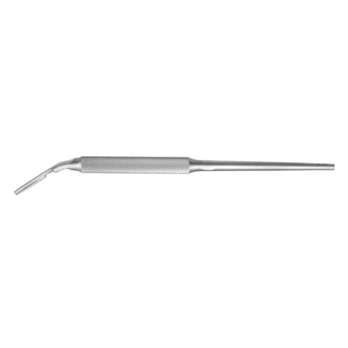 Precision Scalpel Handle No. 3 - Solid, Round, Angled, 14 cm (5 1/2 inch)