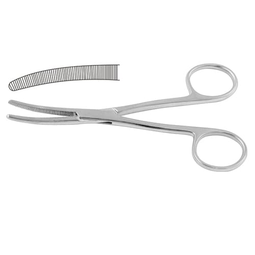 Bryant Curved Dressing Forceps - 13 cm (5 inches) | 