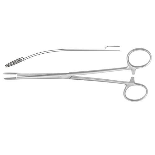 Martin Precision Dressing Forceps - Stainless Steel, Curved, 17 cm (6 3/4 inches)