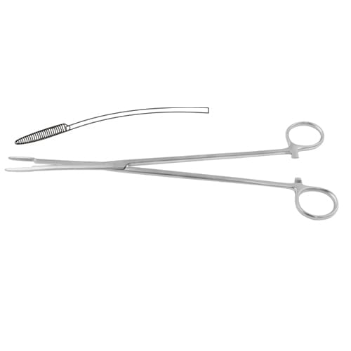 Pelkmann Curved Foreign Body Forceps - 26 cm (10 1/4 in)