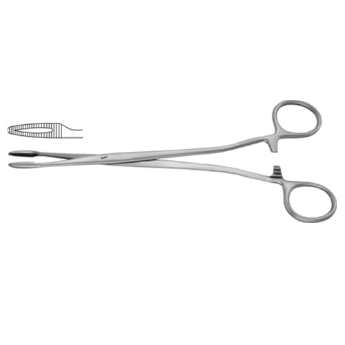 Duplay Stainless Steel Sponge Holding Forceps 21 cm - 8 1/4 inches