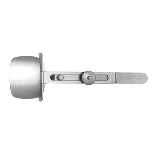 Downes Stainless Steel Surgical Lid Clamp - 9.5 cm (3 3/4 inch)