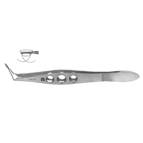 Livernois-McDonald IOL Inserting Forceps with Concave Jaws - 10.5cm