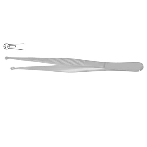 Selman Surgical Dissecting Forceps, 15.5 cm - 6 inch, Stainless Steel