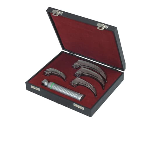 Corona™ Premium Fiber Optic McIntosh Laryngoscope Set