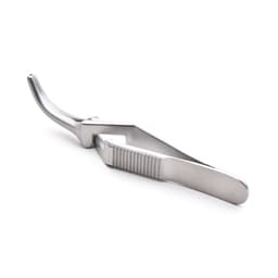 8cm DeBakey Curved Bulldog Clamp – Precision Surgical Instrument