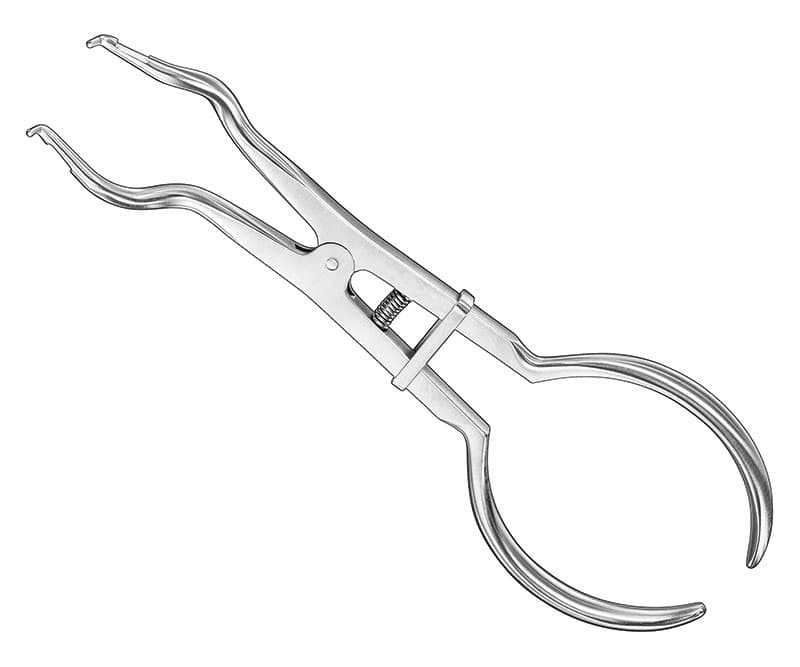 Brewer Rubber Dam Clamp Forceps - 17.5 cm